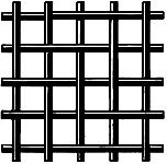 ГОСТ 2715-75 Сетки металлические проволочные. Типы, основные параметры и размеры (с Изменением N 1)