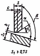 ГОСТ 23518-79 Дуговая сварка в защитных газах. Соединения сварные под острыми и тупыми углами. Основные типы, конструктивные элементы и размеры