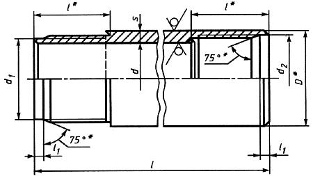 ГОСТ 26250-84 Трубы бурильные для снарядов со съемными керноприемниками. Технические условия (с Изменением N 1)