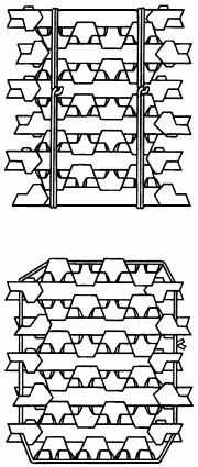 ГОСТ 21399-75 Пакеты транспортные чушек, катодов и слитков цветных металлов. Общие требования (с Изменениями N 1, 2)