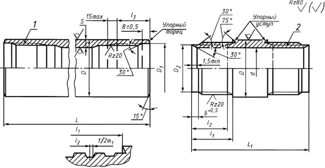 ГОСТ 6238-77 Трубы обсадные колонковые для геолого-разведочного бурения и ниппели к ним. Технические условия (с Изменениями N 1, 2, 3, 4)