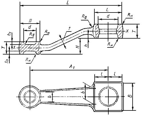 ГОСТ 7505-89 Поковки стальные штампованные. Допуски, припуски и кузнечные напуски