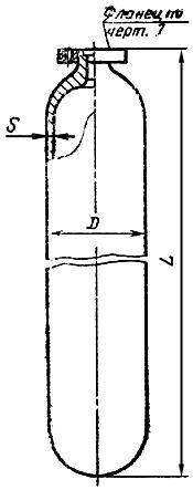 ГОСТ 9731-79 Баллоны стальные бесшовные большого объема для газов на Р(р) </=24,5 МПа (250 кгс/кв.см). Технические условия (с Изменениями N 1, 2, с Поправкой)