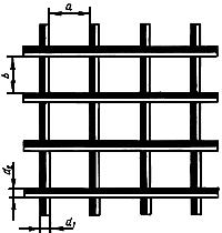 ГОСТ 2715-75 Сетки металлические проволочные. Типы, основные параметры и размеры (с Изменением N 1)