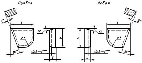ГОСТ 25397-90 Пластины твердосплавные напаиваемые типов 06, 66. Конструкция и размеры