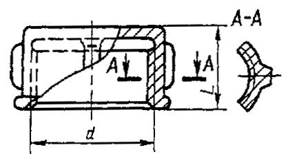 ГОСТ 8962-75 Соединительные части из ковкого чугуна с цилиндрической резьбой для трубопроводов. Колпаки. Основные размеры (с Изменениями N 1, 2)