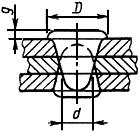 ГОСТ 14776-79 Дуговая сварка. Соединения сварные точечные. Основные типы, конструктивные элементы и размеры