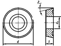 ГОСТ 19072-80 Пластины режущие сменные многогранные твердосплавные круглой формы с задним углом, отверстием и стружколомающими канавками на одной стороне. Конструкция и размеры (с Изменениями N 1, 2)