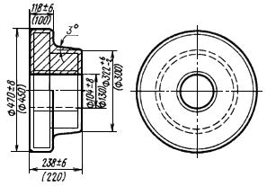 ГОСТ 7829-70 Поковки из углеродистой и легированной стали, изготовляемые ковкой на молотах. Припуски и допуски (с Изменением N 1)