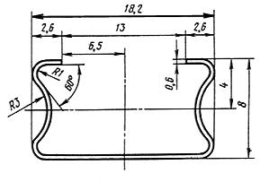 ГОСТ 24767-81 Профили холодногнутые из алюминия и алюминиевых сплавов для ограждающих строительных конструкций. Технические условия (с Изменением N 1)