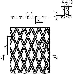 ГОСТ 8568-77 Листы стальные с ромбическим и чечевичным рифлением. Технические условия (с Изменениями N 1, 2, 3, 4, с Поправкой)