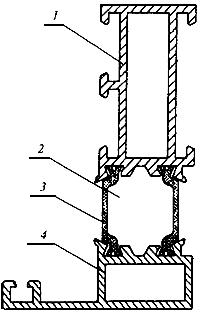ГОСТ 22233-2001 Профили прессованные из алюминиевых сплавов для светопрозрачных ограждающих конструкций. Технические условия (с Изменением N 1)
