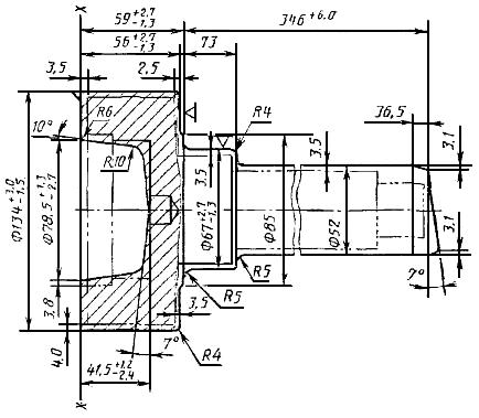 ГОСТ 7505-89 Поковки стальные штампованные. Допуски, припуски и кузнечные напуски