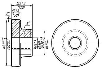 ГОСТ 7829-70 Поковки из углеродистой и легированной стали, изготовляемые ковкой на молотах. Припуски и допуски (с Изменением N 1)