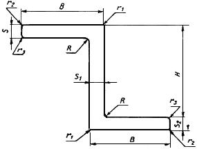 ГОСТ 13620-90 Профили прессованные прямоугольные равнополочного зетового сечения из алюминиевых и магниевых сплавов. Сортамент (с Поправкой)