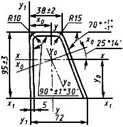 ГОСТ 14635-93 Профили стальные гнутые специальные для вагоностроения. Сортамент