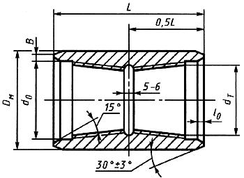 ГОСТ 7909-56 Трубы бурильные геолого-разведочные и муфты к ним. Технические условия (с Изменениями N 1, 2, 3)