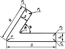 ГОСТ Р 50077-92 Профили прессованные косоугольные уголкового сечения из алюминиевых и магниевых сплавов. Сортамент