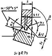 ГОСТ 11533-75 Автоматическая и полуавтоматическая дуговая сварка под флюсом. Соединения сварные под острыми и тупыми углами. Основные типы, конструктивные элементы и размеры (с Изменением N 1)