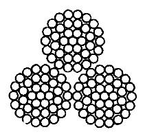 ГОСТ 3093-80 Канаты двойной свивки типа ЛК-О конструкции 3х7(1+6), типа ТК конструкции 3х27(3+9+15), типа ТК конструкции 3х37(1+6+12+18). Сортамент (с Изменениями N 1, 2)