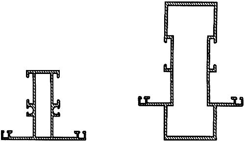 ГОСТ 22233-2001 Профили прессованные из алюминиевых сплавов для светопрозрачных ограждающих конструкций. Технические условия (с Изменением N 1)