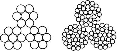 ГОСТ 3093-80 Канаты двойной свивки типа ЛК-О конструкции 3х7(1+6), типа ТК конструкции 3х27(3+9+15), типа ТК конструкции 3х37(1+6+12+18). Сортамент (с Изменениями N 1, 2)