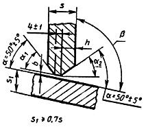ГОСТ 11533-75 Автоматическая и полуавтоматическая дуговая сварка под флюсом. Соединения сварные под острыми и тупыми углами. Основные типы, конструктивные элементы и размеры (с Изменением N 1)