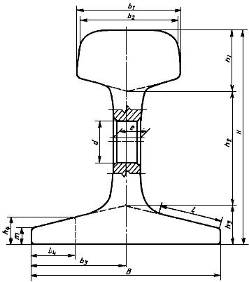 ГОСТ Р 50542-93 Изделия из черных металлов для верхнего строения рельсовых путей. Термины и определения
