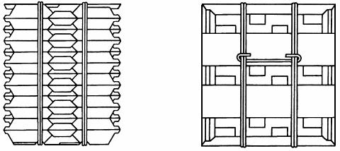ГОСТ 21399-75 Пакеты транспортные чушек, катодов и слитков цветных металлов. Общие требования (с Изменениями N 1, 2)