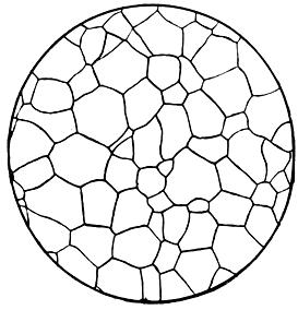 ГОСТ 21073.1-75 Металлы цветные. Определение величины зерна методом сравнения со шкалой микроструктур (с Изменением N 1)
