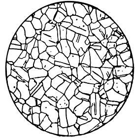 ГОСТ 21073.1-75 Металлы цветные. Определение величины зерна методом сравнения со шкалой микроструктур (с Изменением N 1)