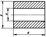 ГОСТ 10284-84 Вставки-заготовки из спеченных твердых сплавов для высадочного инструмента. Формы и размеры (с Изменениями N 1, 2, с Поправкой)