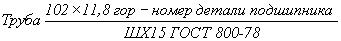 ГОСТ 800-78 Трубы подшипниковые. Технические условия (с Изменениями N 1, 2, 3, 4)