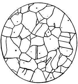 ГОСТ 21073.1-75 Металлы цветные. Определение величины зерна методом сравнения со шкалой микроструктур (с Изменением N 1)