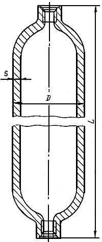 ГОСТ 12247-80 Баллоны стальные бесшовные большого объема для газов на Рр 31,4 и 39,2 МПа (320 и 400 кгс/кв.см). Технические условия (с Изменениями N 1, 2)