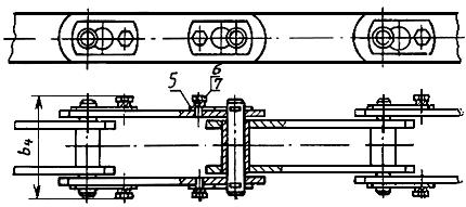 ГОСТ 588-81 Цепи тяговые пластинчатые. Технические условия (с Изменением N 1)