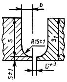 ГОСТ 15164-78 Электрошлаковая сварка. Соединения сварные. Основные типы, конструктивные элементы и размеры (с Изменением N 1)