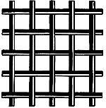 ГОСТ 2715-75 Сетки металлические проволочные. Типы, основные параметры и размеры (с Изменением N 1)