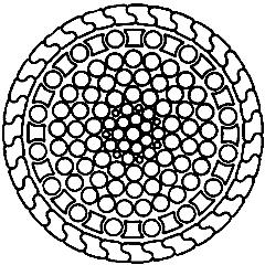ГОСТ 10506-76 Канаты стальные закрытые подъемные. Сортамент (с Изменениями N 1, 2, 3)