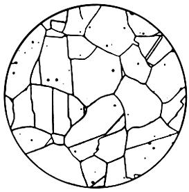 ГОСТ 21073.1-75 Металлы цветные. Определение величины зерна методом сравнения со шкалой микроструктур (с Изменением N 1)