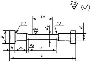 ГОСТ 22706-77 Металлы. Метод испытания на растяжение при температурах от минус 100 до минус 269 °С (с Изменением N 1)